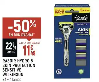 Wilkinson rasoir hydro 5 skin protection sensitive