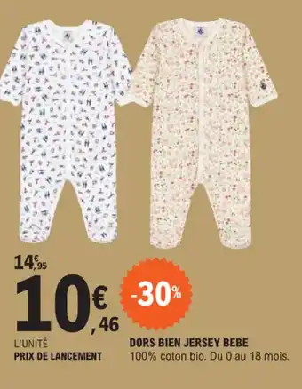 E.Leclerc DORS BIEN JERSEY BEBE offre