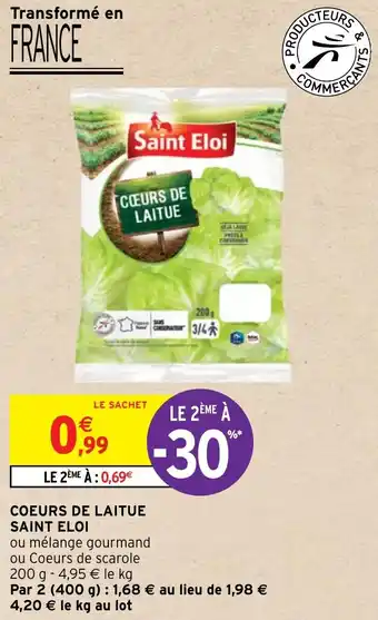 Intermarché COEURS DE LAITUE SAINT ELOI offre