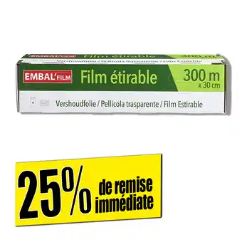 Norma Film étirable offre