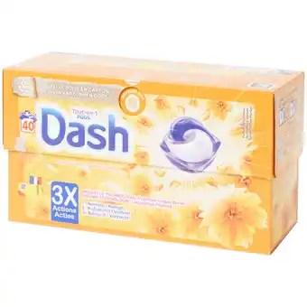 Action Dash Capsules de lessive Dash All-in-1 Brise estivale offre