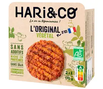 Carrefour HARI & CO Galettes végétales offre