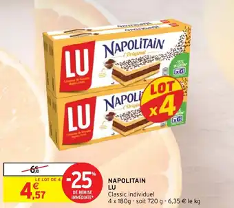 Intermarché NAPOLITAIN LU offre