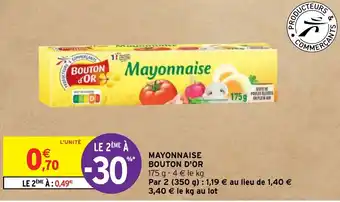 Intermarché MAYONNAISE BOUTON D'OR offre