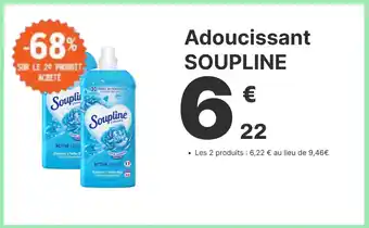 E.Leclerc Adoucissant SOUPLINE offre