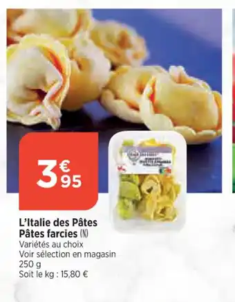 Bi1 L'Italie des Pâtes Pâtes farcies (N) offre