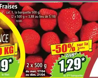 Norma Fraises offre