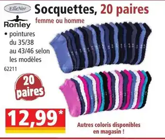 Norma Socquettes, 20 paires offre