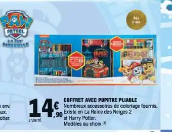 E.Leclerc Coffret Avex Pupitre Pliable offre