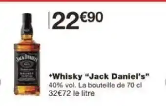 *Whisky "Jack Daniel's"