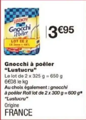 Monoprix Gnocchi à poêler "Lustucru” offre