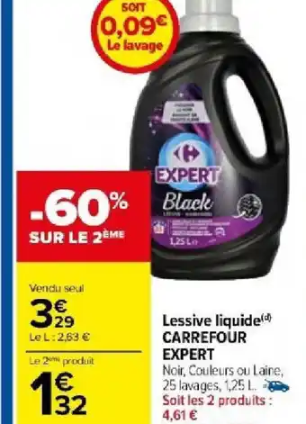 Carrefour Market Lessive liquide() CARREFOUR EXPERT offre