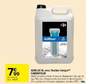 Carrefour Market ADBLUE 5L avec flexible intégré CARREFOUR offre