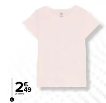 Carrefour T-shirt enfant offre