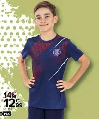 Carrefour T-shirt sublime PSG Enfant offre