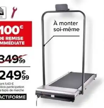 Carrefour Tapis de marche offre