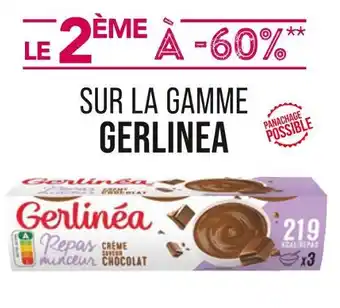 Match GERLINEA LE 2ÈME À -60% SUR LA GAMME GERLINEA offre