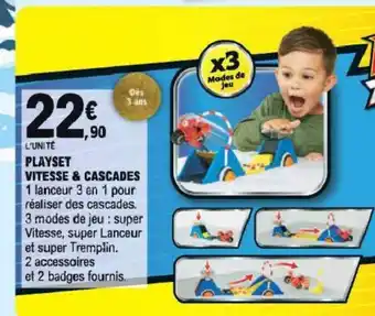 Playset Vitesse & Cascades