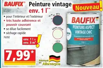 Norma BAUFIX Peinture vintage offre