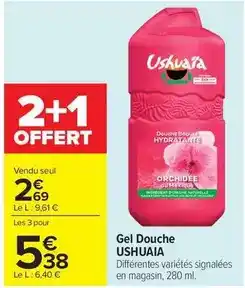 Carrefour Market Axe - gel douche 5 en 1 offre