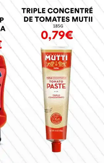 Hmarket TRIPLE CONCENTRÉ DE TOMATES MUTII offre