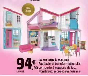 E.Leclerc La Maison a Malibu offre