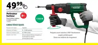 Lidl Perforateur burineur offre