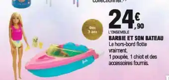 E.Leclerc Barbie Et Son Bateau offre