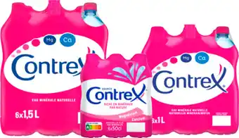 Carrefour CONTREX SUR TOUS LES PACKS D'EAU MINÉRALE NATURELLE offre