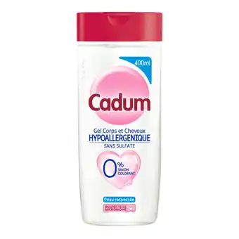 Carrefour CADUM Gel corps et cheveux offre