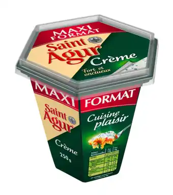 Carrefour SAINT AGUR Crème Maxi Format offre