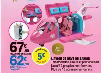 L'Avion De Rève De Barbie