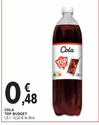 Intermarché TOP BUDGET COLA offre