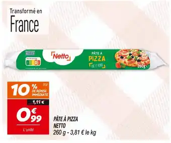 Netto NETTO PÂTE À PIZZA offre