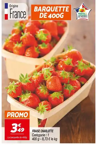 Netto FRAISE CHARLOTTE offre