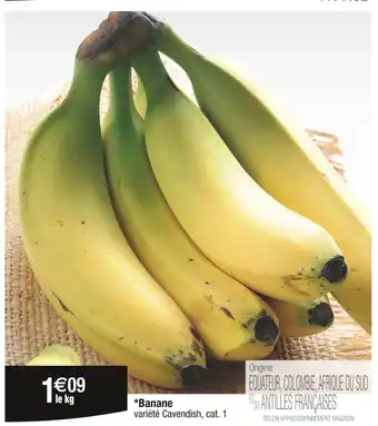 Cora x Carrefour Banane offre