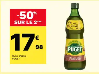 Carrefour Huile d'olive PUGET offre