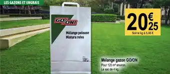 Tridôme Mélange gazon GO/ON offre