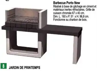 Tridôme Barbecue Porto New offre