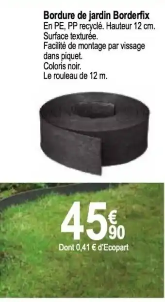 Bordure de jardin Borderfix