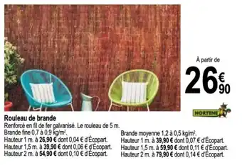 Tridôme Rouleau de brande offre