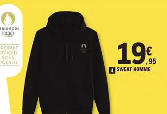E.Leclerc Sport SWEAT HOMME offre