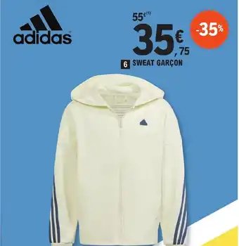 E.Leclerc Sport SWEAT GARÇON offre