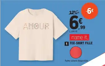 E.Leclerc Sport TEE-SHIRT FILLE offre