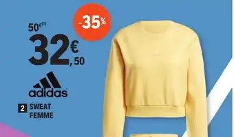 E.Leclerc Sport SWEAT FEMME offre