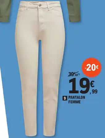 E.Leclerc Sport PANTALON FEMME offre