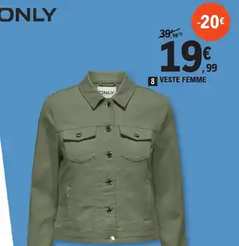 E.Leclerc Sport VESTE FEMME offre