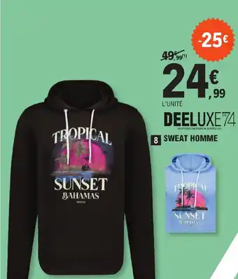 E.Leclerc Sport SWEAT HOMME offre
