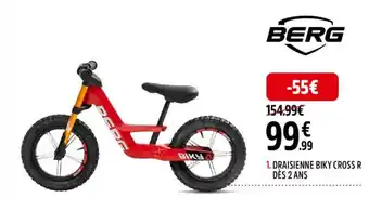 DRAISIENNE BIKY CROSS R DĂS 2 ANS