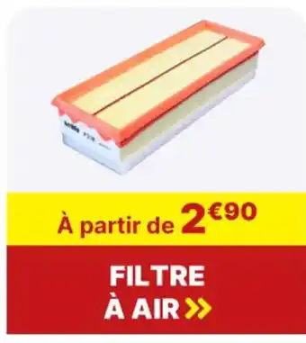 Carter-Cash FILTRE À AIR >> offre